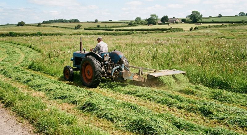Tractor Mowing in Calvert County, MD